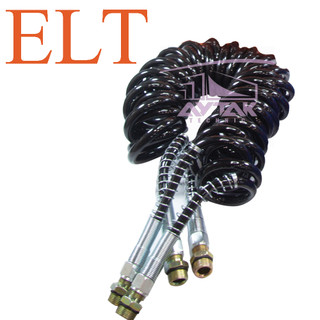 شیلنگ باد پشت اتاق تریلی(مشکی)_ELT